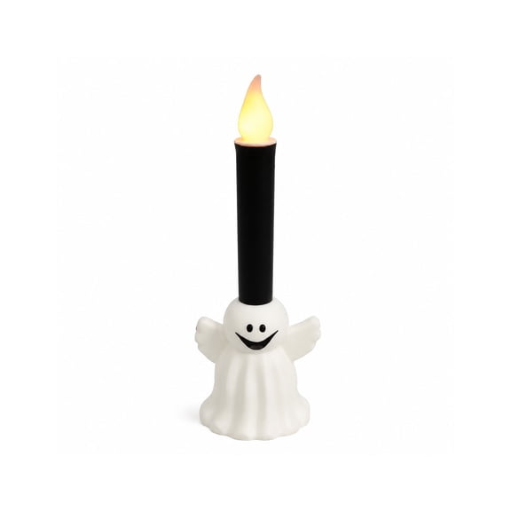 Multi Shape Halloween Resin Candle Holder, Skeleton Ghost Pumpkin Tea Light Stand, Tabletop Lighting Prop for Home Living Room, Bar Counter And Holiday Party Atmosphere Layout