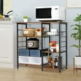 MultiShelves Storage Rack Industrial Kitchen Bakers Rack Utility