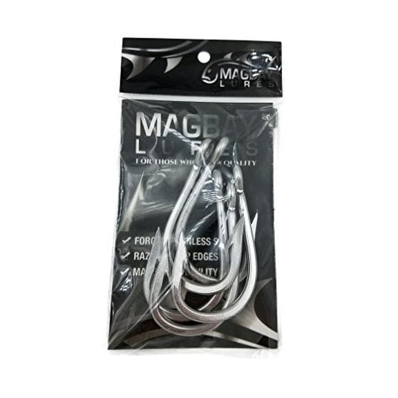 Multi-Size Big Game Trolling Hooks - 5 Pack (9/0)