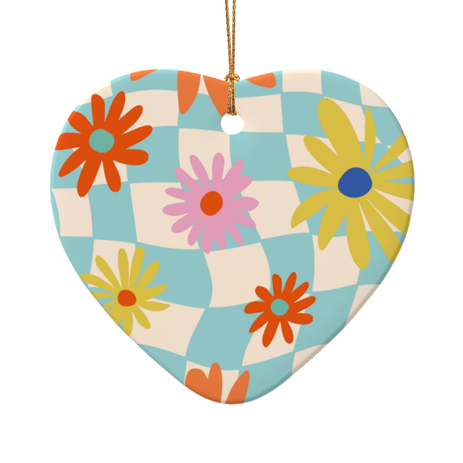 Multi-Size Ceramic Special-Shaped Pendant With Gold Wire Rope Is Easy ...
