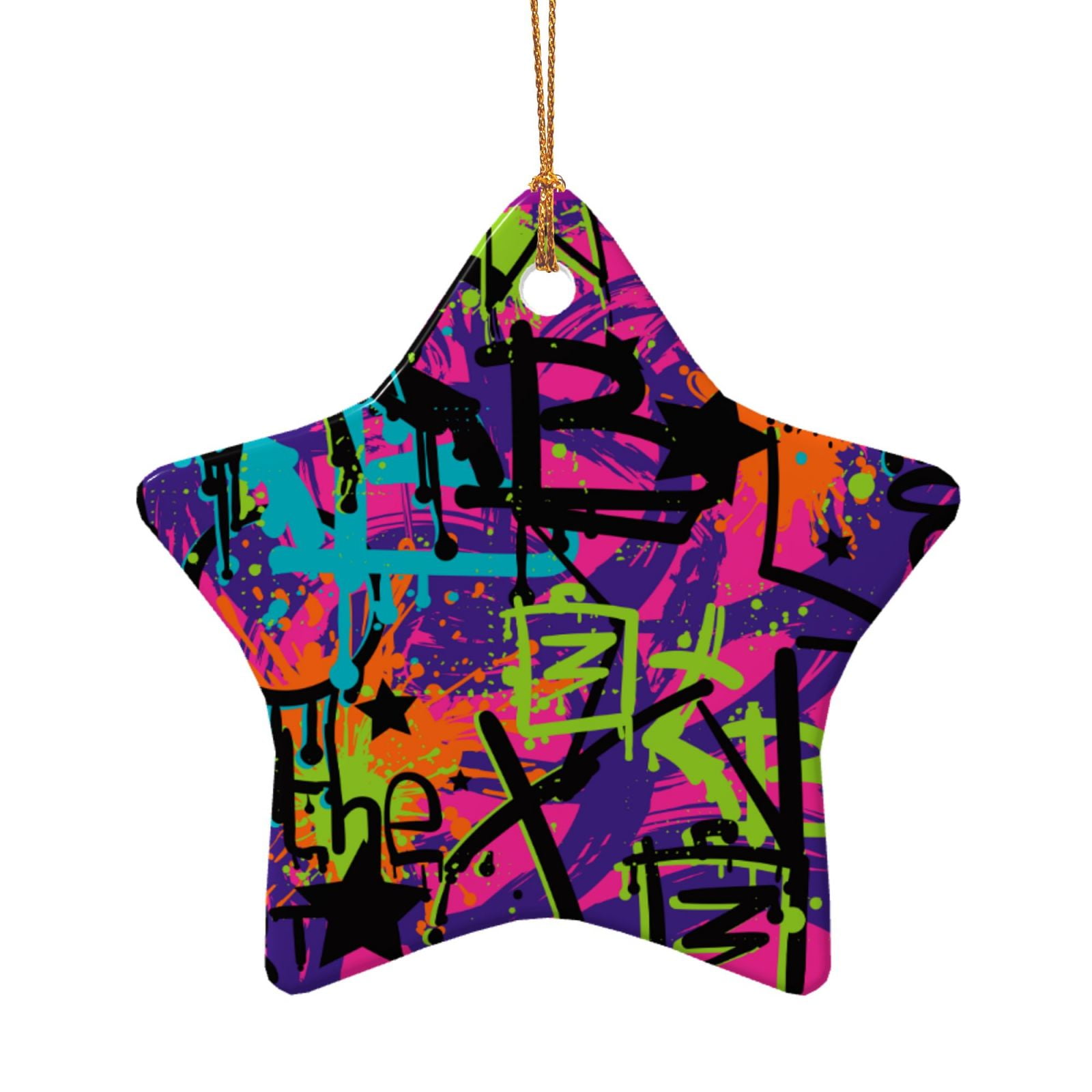 Multi-Size Ceramic Special-Shaped Pendant With Gold Wire Rope Is Easy ...