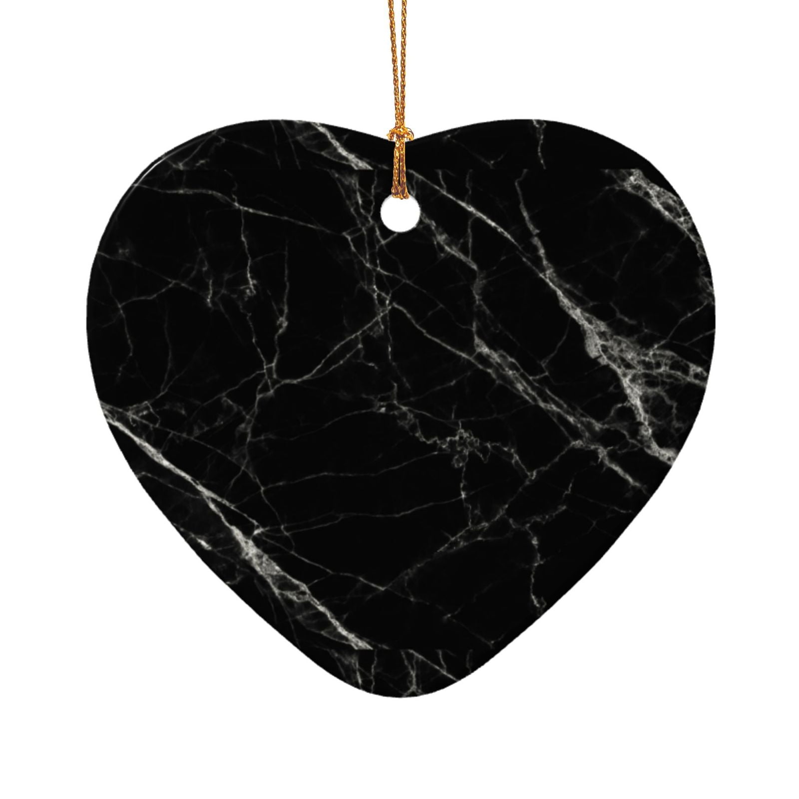 Multi-Size Ceramic Special-Shaped Pendant With Gold Wire Rope Is Easy ...