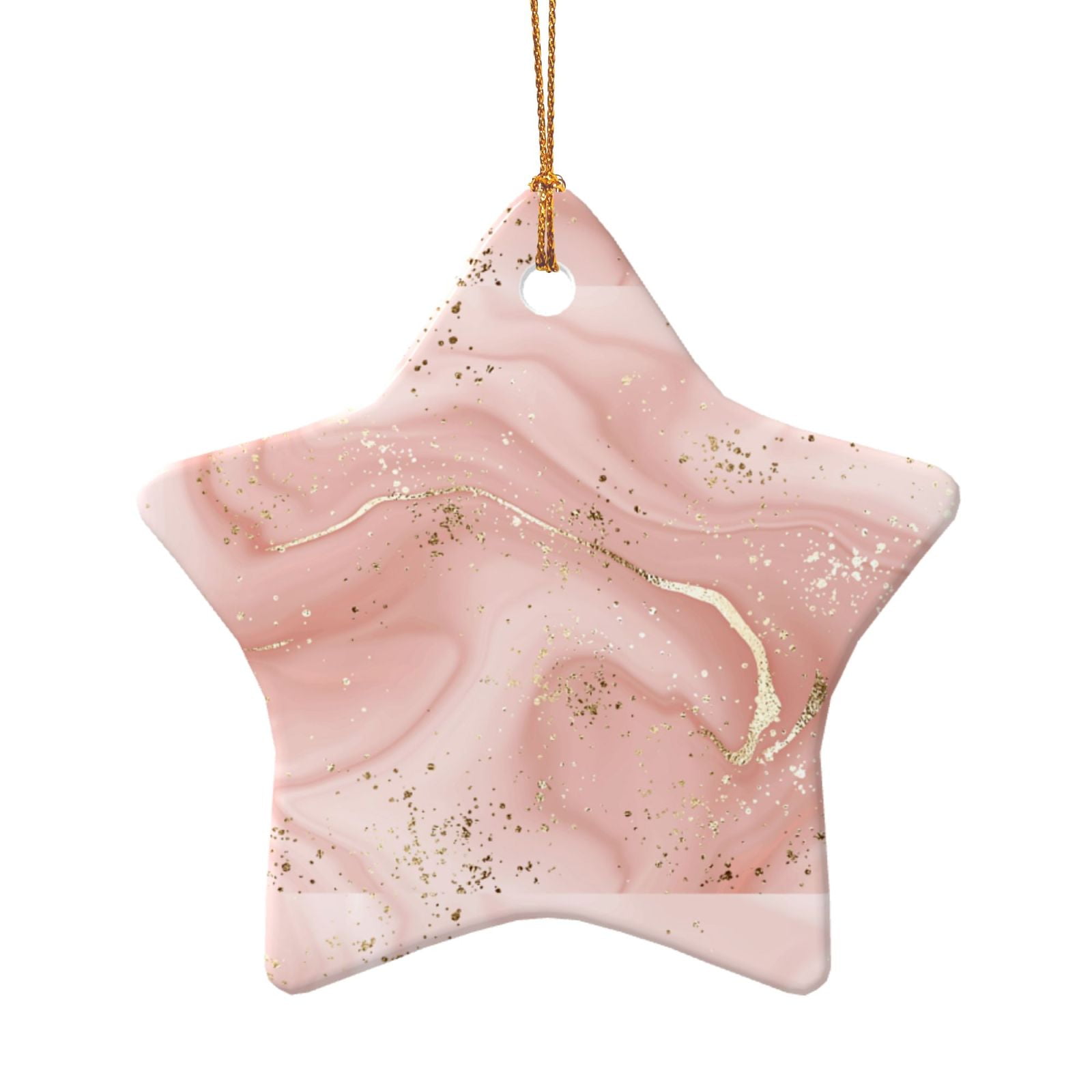 Multi-Size Ceramic Special-Shaped Pendant With Gold Wire Rope Is Easy ...