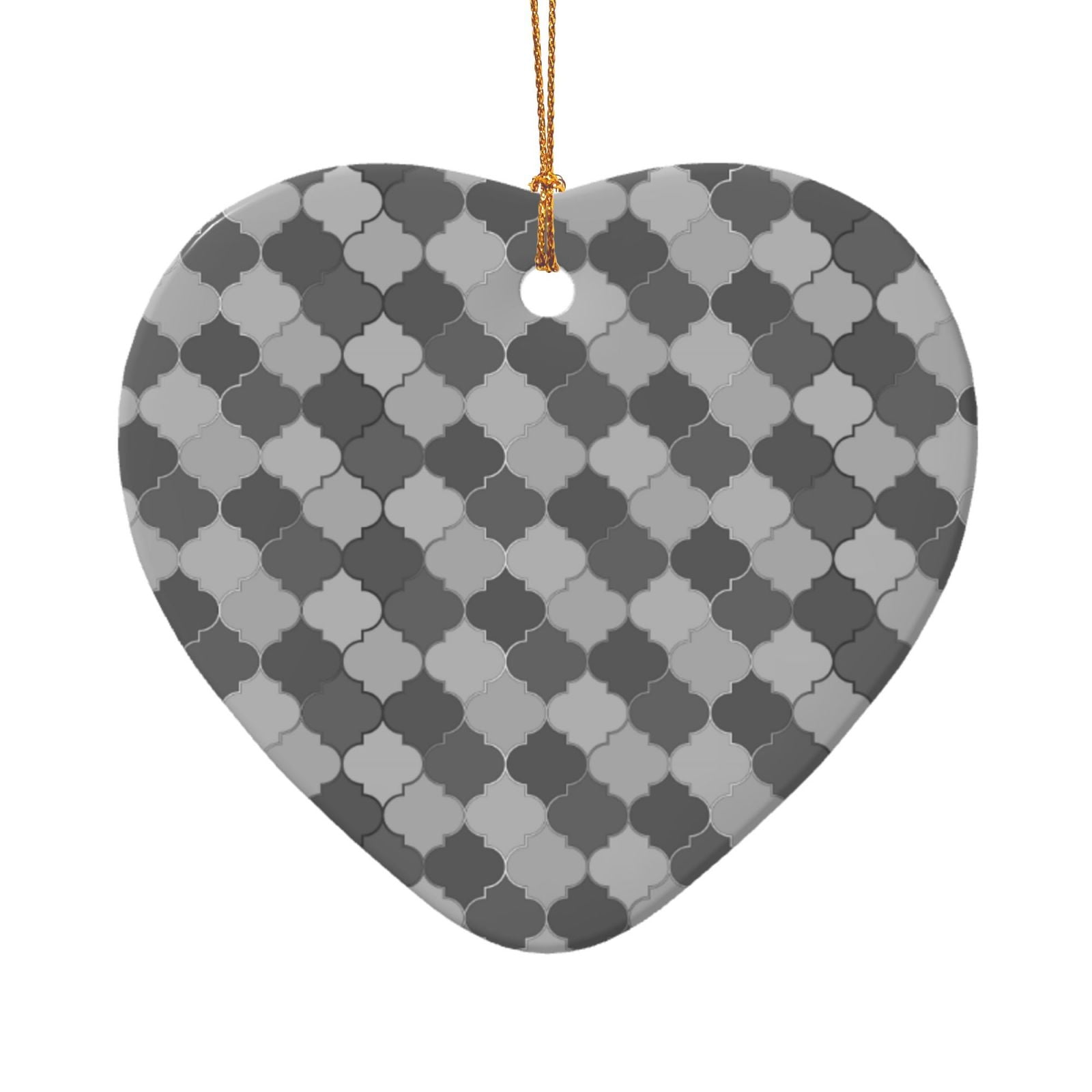 Multi-Size Ceramic Special-Shaped Pendant With Gold Wire Rope Is Easy ...