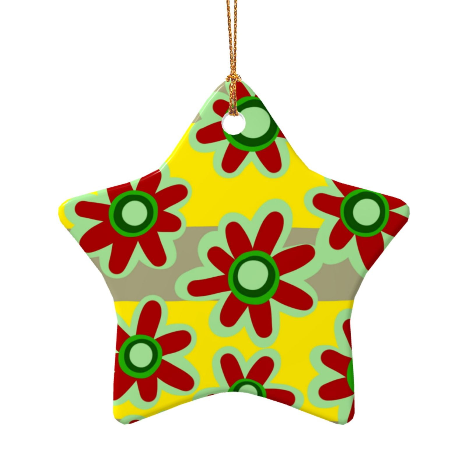 Multi-Size Ceramic Special-Shaped Pendant With Gold Wire Rope Is Easy ...