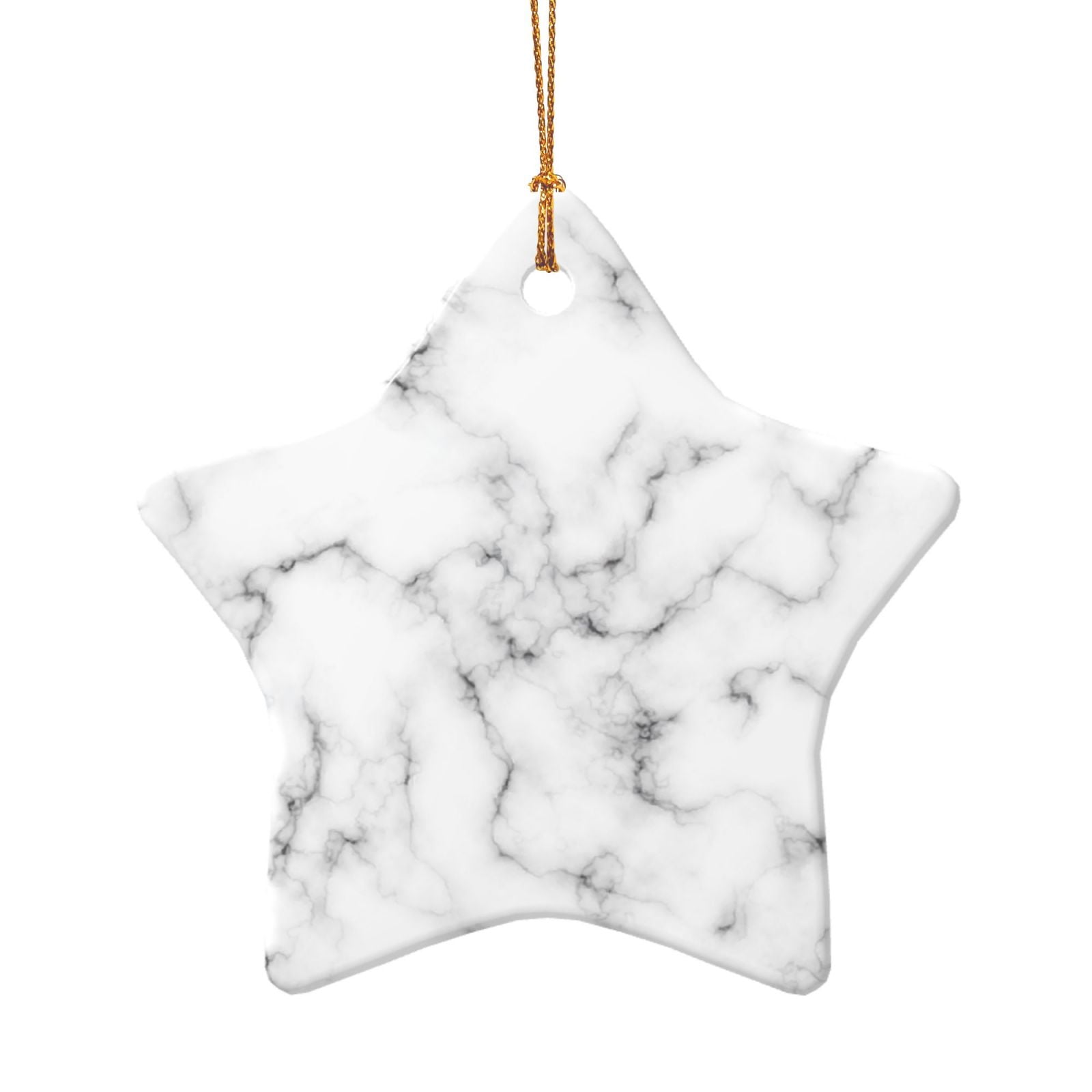 Multi-Size Ceramic Special-Shaped Pendant With Gold Wire Rope Is Easy ...
