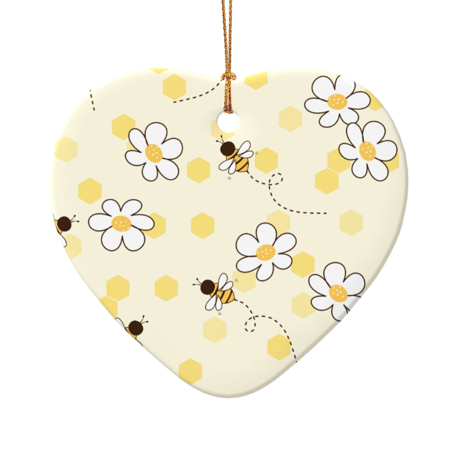 Multi-Size Ceramic Special-Shaped Pendant With Gold Wire Rope Is Easy ...