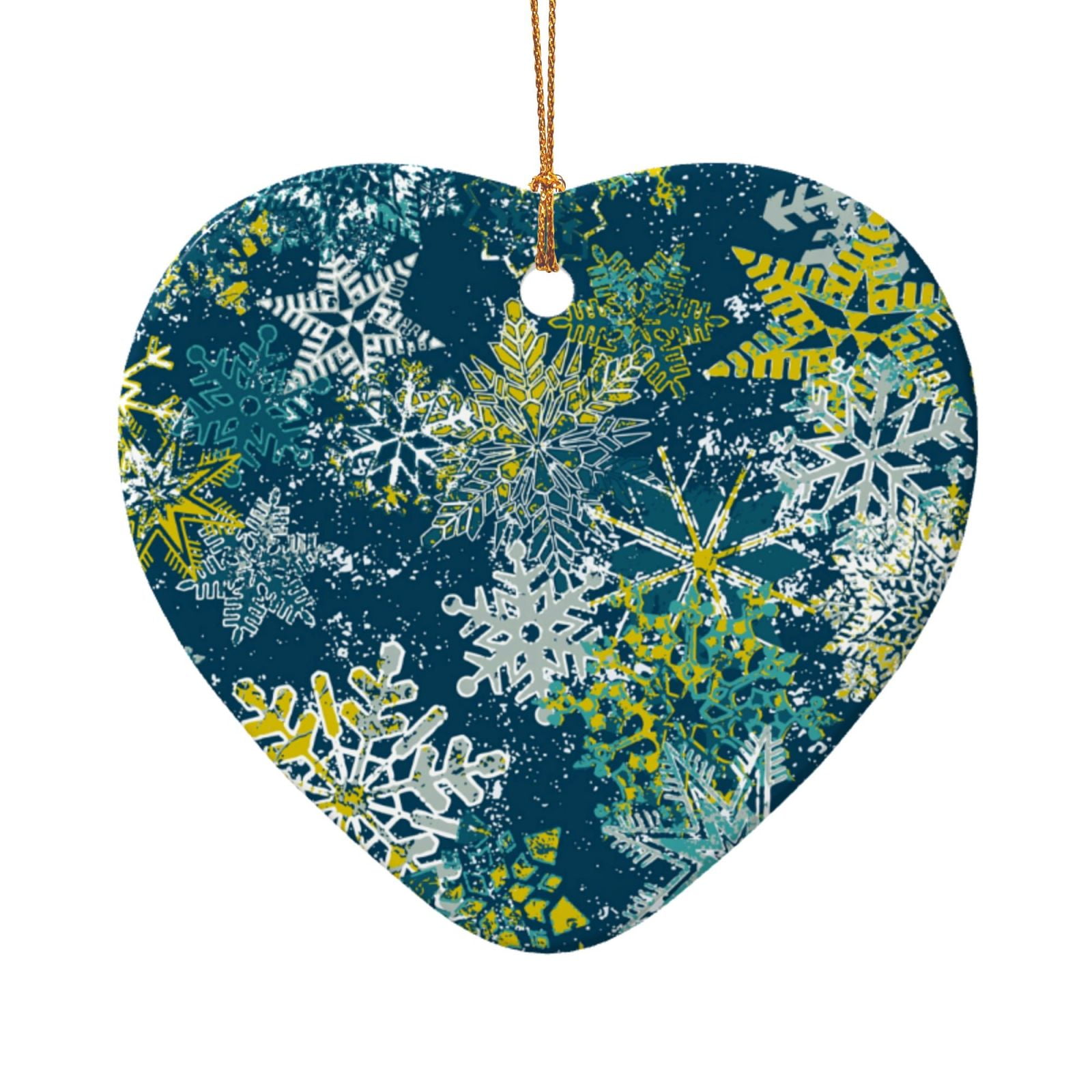 Multi-Size Ceramic Special-Shaped Pendant With Gold Wire Rope Is Easy ...
