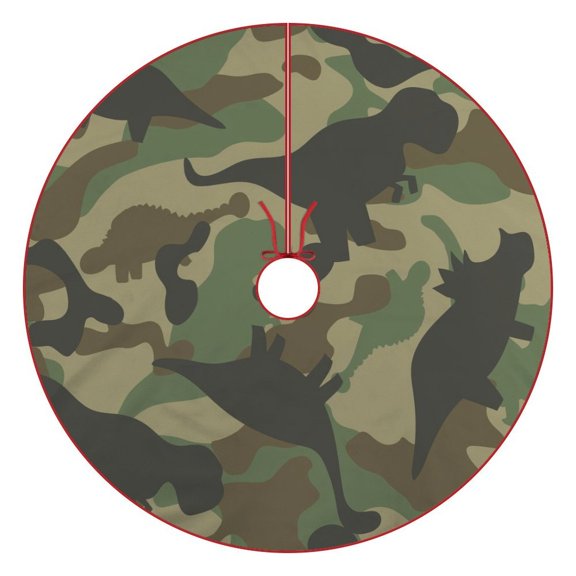 Multi-Size Christmas Tree Dress Luxury Comfortable Soft Decoration For The Holiday Party Company Celebration Family Party Stage Performance Dinosaur Camouflage