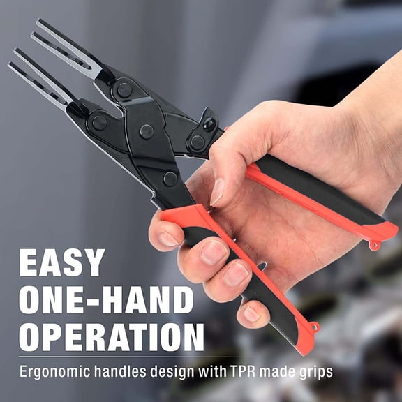 Multi-Size Disconnect Pliers Tool | 1/2", 3/4", 1" Fittings Removal Tool for PEX, Copper & CPVC Pipes | Quick-Release Plumbing Repair Tool