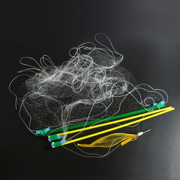 Multi Size Fishing Trap Net Tackle Mesh Netting Fishnet Shoal Cast Gill Net Tool