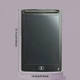 thumbnail image 1 of Multi-Size LCD Writing Tablet for Kids 6.5/8.5/10/12 Inch- Reusable Drawing Board, Eye Protection, Lock & Erase Educational Gift, 1 of 10