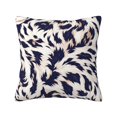 thumbnail image 1 of Multi-Size Linen Sofa Pillow Cover Invisible Zipper Open And Close Strong Use For Sofa Chair Garden Sofa Car Animal Print Style Aliceblue_1 20"X20", 1 of 8