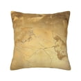 thumbnail image 1 of Multi-Size Linen Sofa Pillow Cover Invisible Zipper Open And Close Strong Use For Sofa Chair Garden Sofa Car Gold Marble_3 20"X20", 1 of 8