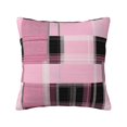 thumbnail image 1 of Multi-Size Linen Sofa Pillow Cover Invisible Zipper Open And Close Strong Use For Sofa Chair Garden Sofa Car Plaid Fall Camo Pink_4 20"X20", 1 of 8