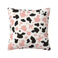 thumbnail image 1 of Multi-Size Linen Sofa Pillow Cover Invisible Zipper Open And Close Strong Use For Sofa Chair Garden Sofa Car Simple Cow-Print Pattern_3 16"X16", 1 of 8