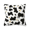thumbnail image 1 of Multi-Size Linen Sofa Pillow Cover Invisible Zipper Open And Close Strong Use For Sofa Chair Garden Sofa Car Simple Cow Print Pattern1_4 20"X20", 1 of 8