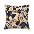 thumbnail image 1 of Multi-Size Linen Sofa Pillow Cover Invisible Zipper Open And Close Strong Use For Sofa Chair Garden Sofa Car Tiger Skin Print Style Dimgray_4 20"X20", 1 of 8