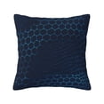 thumbnail image 1 of Multi-Size Linen Sofa Pillow Cover Invisible Zipper Open And Close Strong Use For Sofa Chair Garden Sofa Car Snake Skin Print Style Doderblue_2 18"X18", 1 of 8