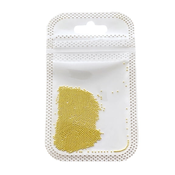 Multi-Size Nail Caviar Beads Micro 3D Nail Art Decorations Mini Metal Nail Beads Nails Jewelry DIY Nail Designs Gifts