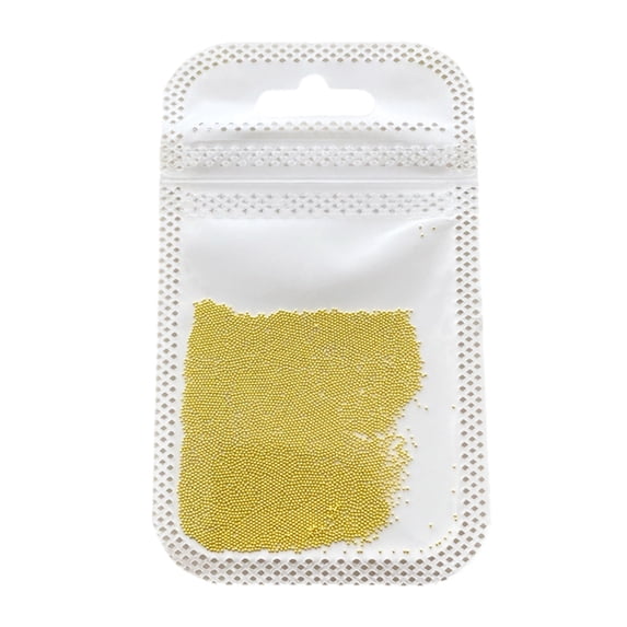 Multi-Size Nail Caviar Beads Micro 3D Nail Art Decorations Mini Metal Nail Beads Nails Jewelry DIY Nail Designs Gifts