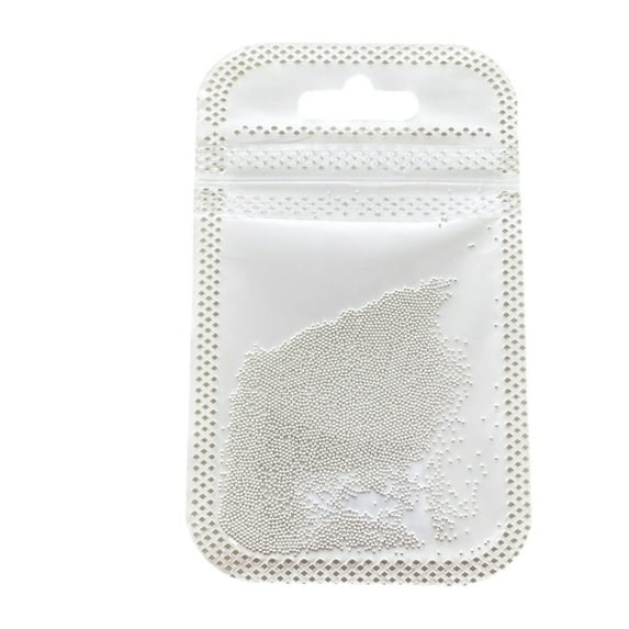 Multi-Size Nail Caviar Beads Micro 3D Nail Art Decorations Mini Metal Nail Beads Nails Jewelry DIY Nail Designs Gifts