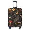thumbnail image 1 of Multi-Size Suitcase Protective Cover Full Range Double Stitching Invisible Zipper For Travel Business Cartoon European Starling Birds Medium, 1 of 8