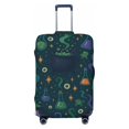 thumbnail image 1 of Multi-Size Suitcase Protective Cover Full Range Double Stitching Invisible Zipper For Travel Business Magical Potion Halloween Pattern Small, 1 of 8