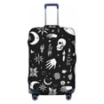 thumbnail image 1 of Multi-Size Suitcase Protective Cover Full Range Double Stitching Invisible Zipper For Travel Business Retro Skull Head X-Large, 1 of 8