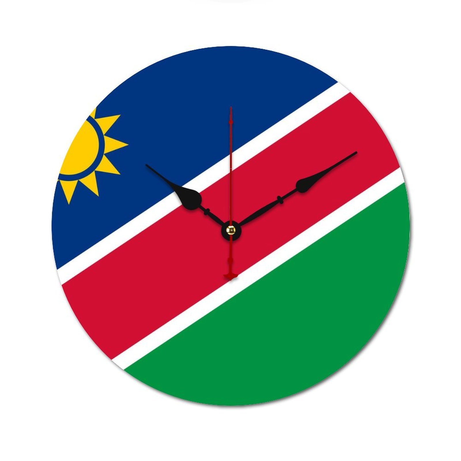 Time Clock Namibia Multi-Sized Wooden Wall Clocks With No Scale Silent Countdown Easy To ...