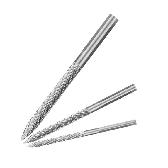 Multi Sizes Tire Repair Carbide Burr Drill Tire Patches Plug Cutters Wire Cutter Reamer Drill Tire Repair Tools 3mm/4.5mm/6mm