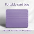 thumbnail image 1 of Multi-Slot Leather RFID Blocking Wallet, Large Capacity Card Case with 4 Card Slots, Compact Design, Protective Leather Wallet for ID, Bank Cards, Cash, 1 of 5
