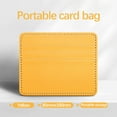 thumbnail image 1 of Multi-Slot Leather RFID Blocking Wallet, Large Capacity Card Case with 4 Card Slots, Compact Design, Protective Leather Wallet for ID, Bank Cards, Cash, 1 of 4