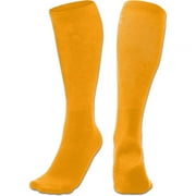 Multi-Sport Athletic Socks, 1 Pair, Medium, Gold