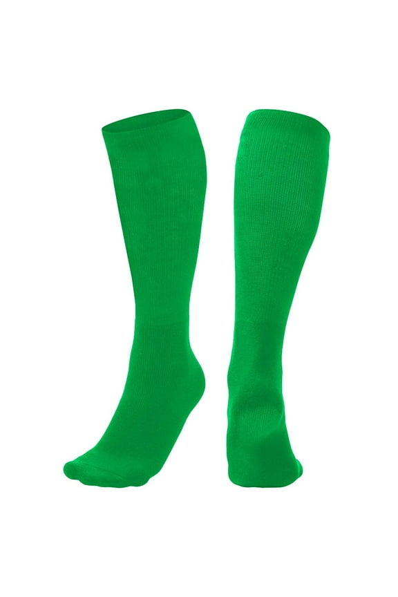 Multi-Sport Athletic Socks, 1 Pair, Medium, Neon Green
