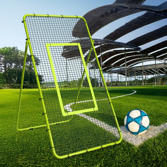 Multi - Sport Rebounder Net, 86.4"×48" Pitchback Training Screen for Soccer, Baseball, Volleyball, Tennis Practice