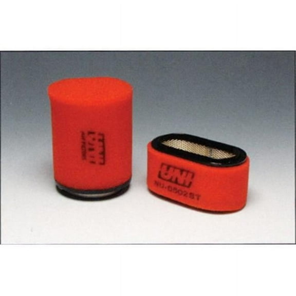 Multi-Stage Competition Dirt Bike Air Filters for 1993-2018 Suzuki & Yamaha YZ 125, Red