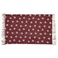 thumbnail image 1 of Multi Star Red Cotton Rug Rect 20x30, 1 of 2