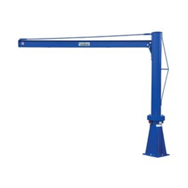 Multi-Station Transportable Jib Crane - Blue - 8 x 6 ft.