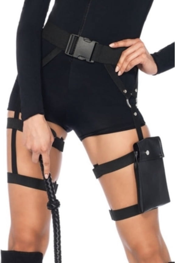 Multi-Strap Garter Pocket Utility Belt