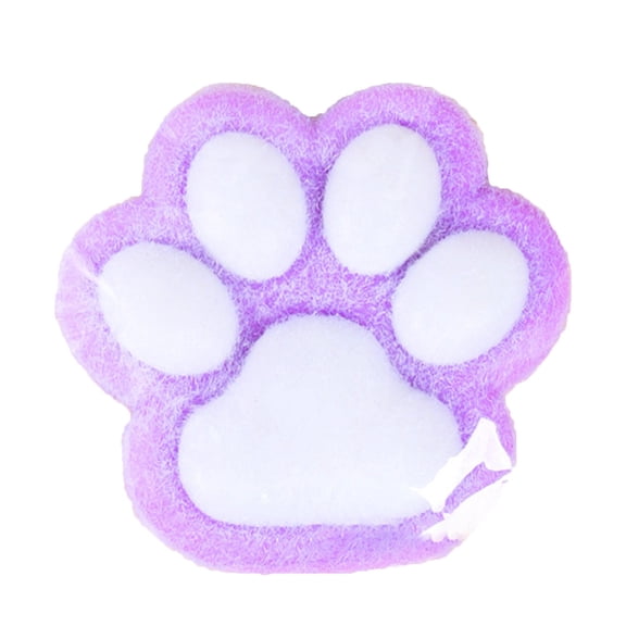 Multi-Style Cat Paw Squishy Fidget Toys for Adults Soft Slow Rebound Tactile Gadget Plush / Jelly / Mud Feel Mixed Texture High Value Desktop Indoor Decor Multi Color 1 Pack