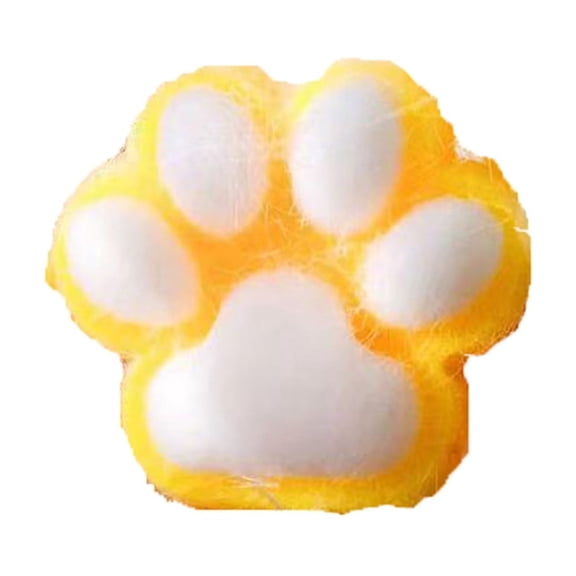 Multi-Style Cat Paw Squishy Fidget Toys for Adults Soft Slow Rebound Tactile Gadget Plush / Jelly / Mud Feel Mixed Texture High Value Desktop Indoor Decor Multi Color 1 Pack