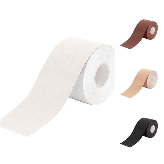 Multi‑Style Wear‑able Breast Lifting Tape Stretch Fabric Bust Gathering Tape Strapless Outfit Accessory