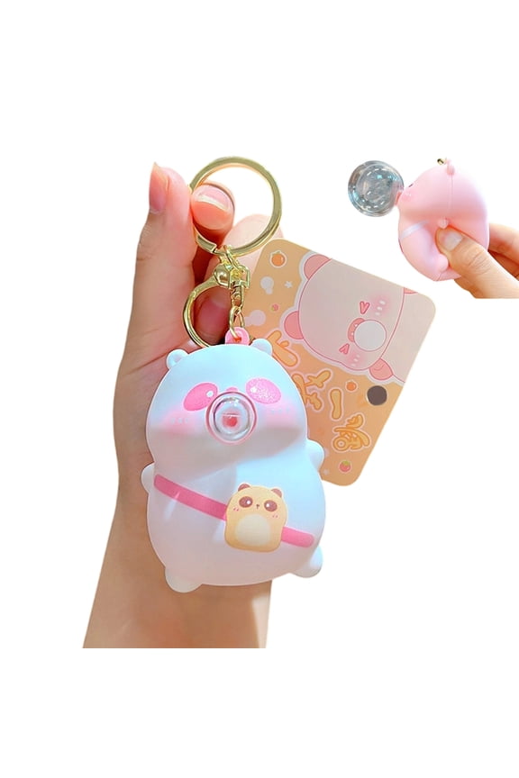 Multi Styles Cartoon Character Bubble Popper Keychain Accessory For Backpack Decors And Emotional Relaxation Tool