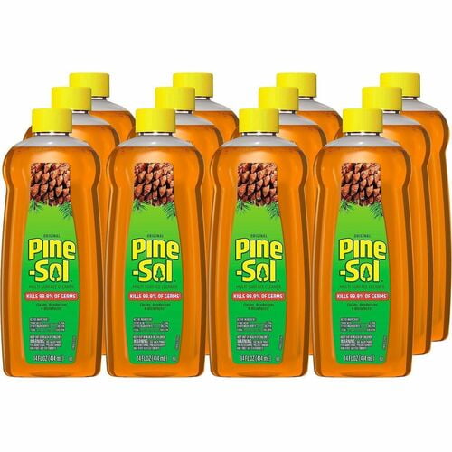 (12 pack) Pine-Sol Multi-Surface Floor Cleaner, Original, 14 Fluid Ounces
