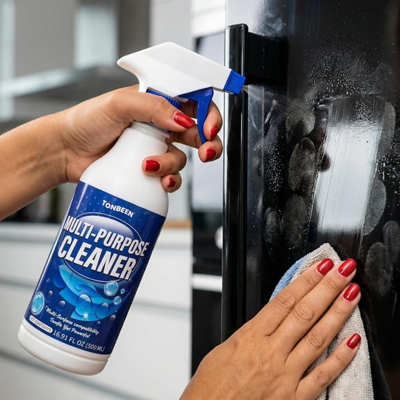 Multi-Surface Cleaner for Kitchen Cabinets, Removes Grease & Sticky Fingerprints from Wood, Laminate, Painted & Finished Surfaces, Glass Door & Appliance Exteriors, Safe for Most Hard Surfaces, 500ml