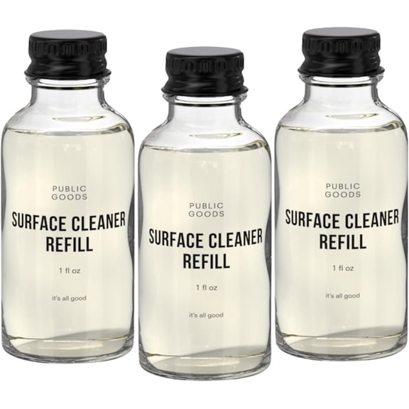 Multi Surface Cleaner Refill | All Purpose Cleaner Refill for Floors, Tile, Countertops | Multi Purpose | Cruelty Free | Scented with Jasmine Essential Oils | 3 Pack 24 Oz Diluted