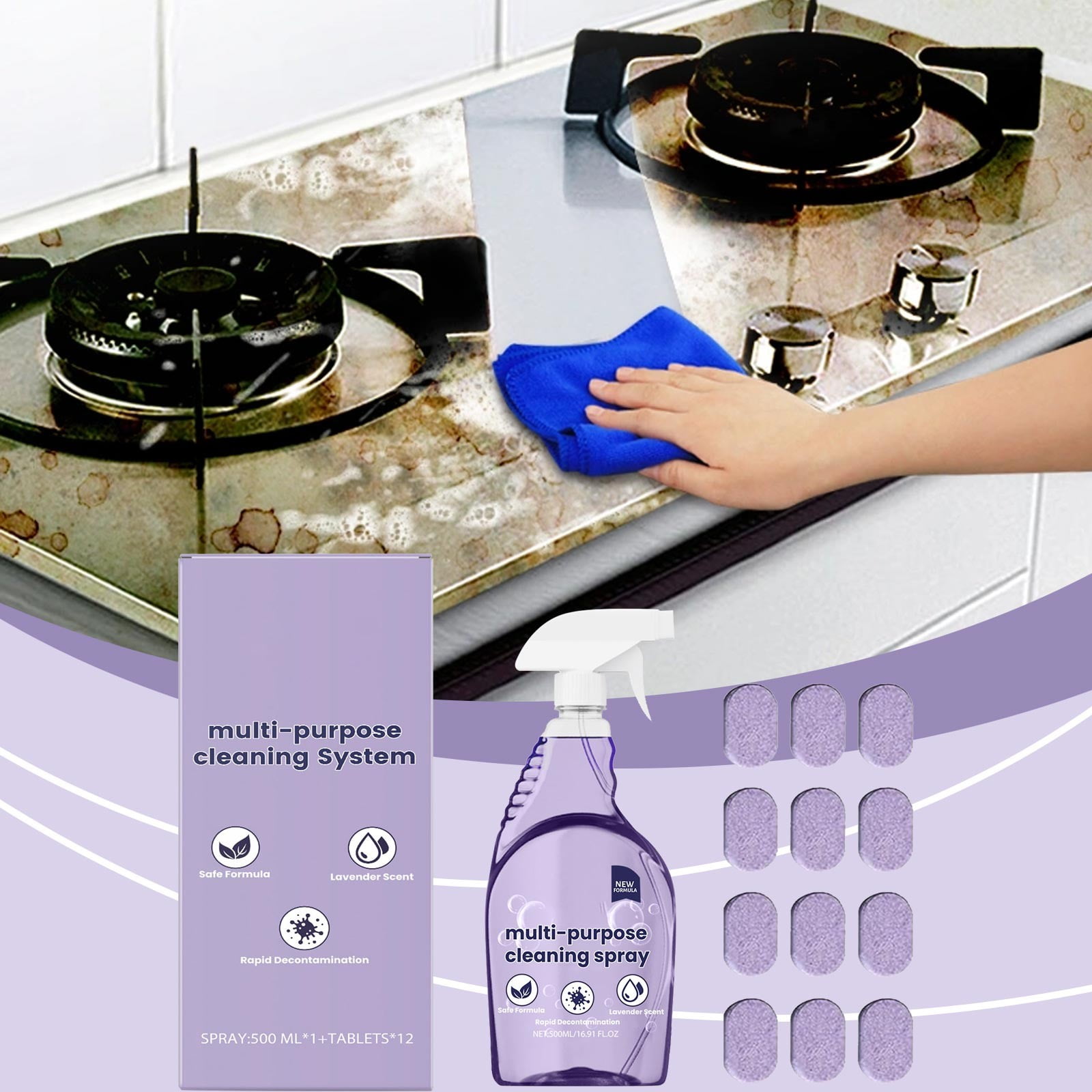 MultiSurface Cleaners Cleanlix Cleaning Spray With Concentrated