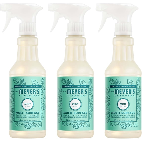 Multi-Surface Daily Cleaner, Mint Scent, 16 Fluid Ounce Bottle-3 Pack