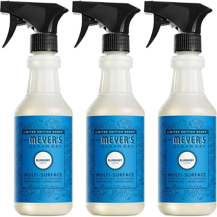 Multi-Surface Everyday Cleaner, Blueberry Scent, 16 Ounce Bottles (Pack of 3)